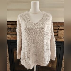 Altar'd State Cozy Cream Chunky Knit Sweater - S/M